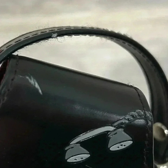 Vintage Mickey Mouse Disney Parks Store Leather Cell Phone Pouch Case Holder - Picture 8 of 11